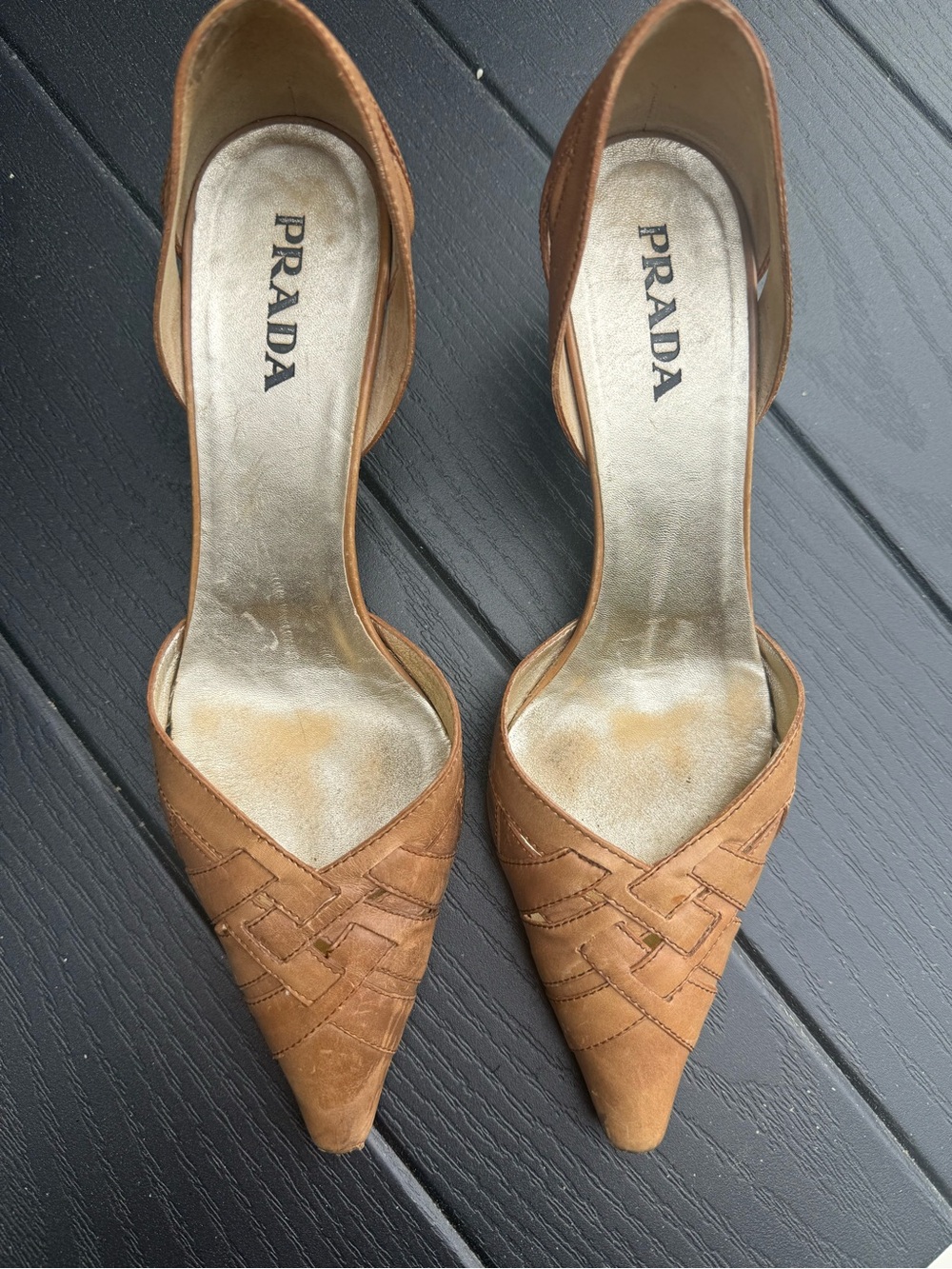 Vintage Prada leather Heels - Picture 2 of 5